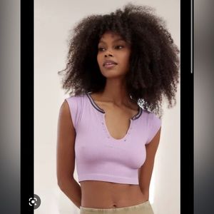 Urban Go For Gold Seamless Crop Top